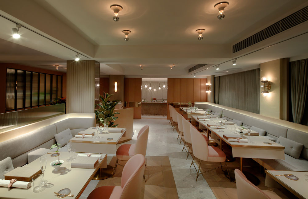 The stunning interior, designed by JJ Acuna 